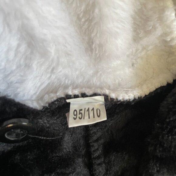 Children's Plush Skeleton Jumpsuit Costume - Picture 15 of 15